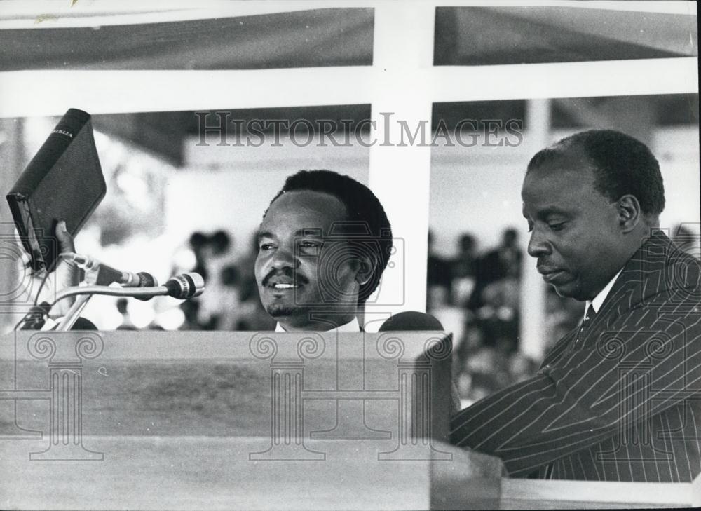 Press Photo New Kenya Government Sworn-in - Historic Images