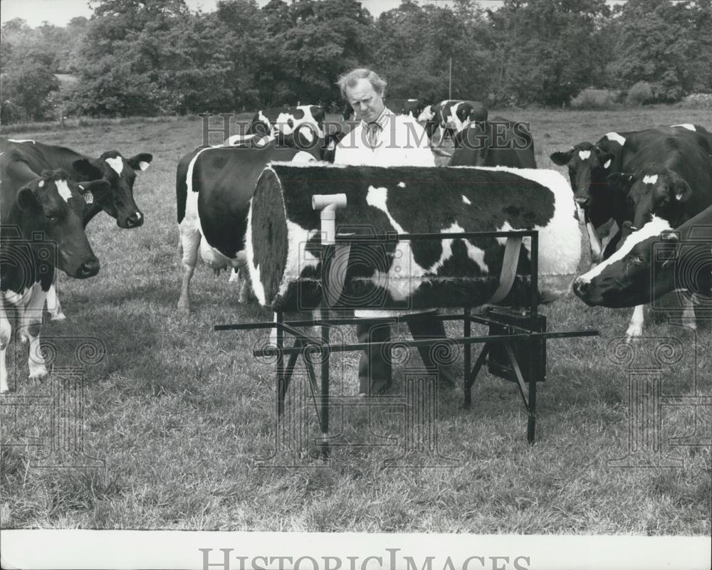 1980 Press Photo Mabel Demonstrated At Royal Show At Stoneleigh. Warwickshire - Historic Images