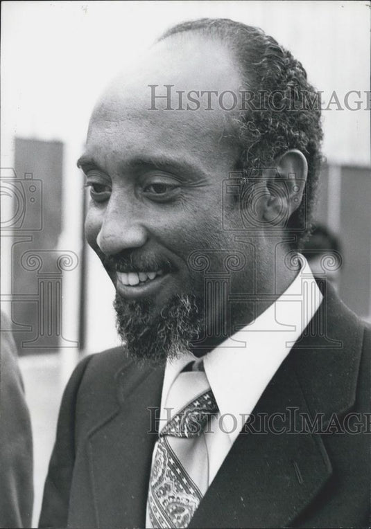 1973 Press Photo Vp of Front for the Liberation of Mozambique.Marcelino Dos Sant - Historic Images
