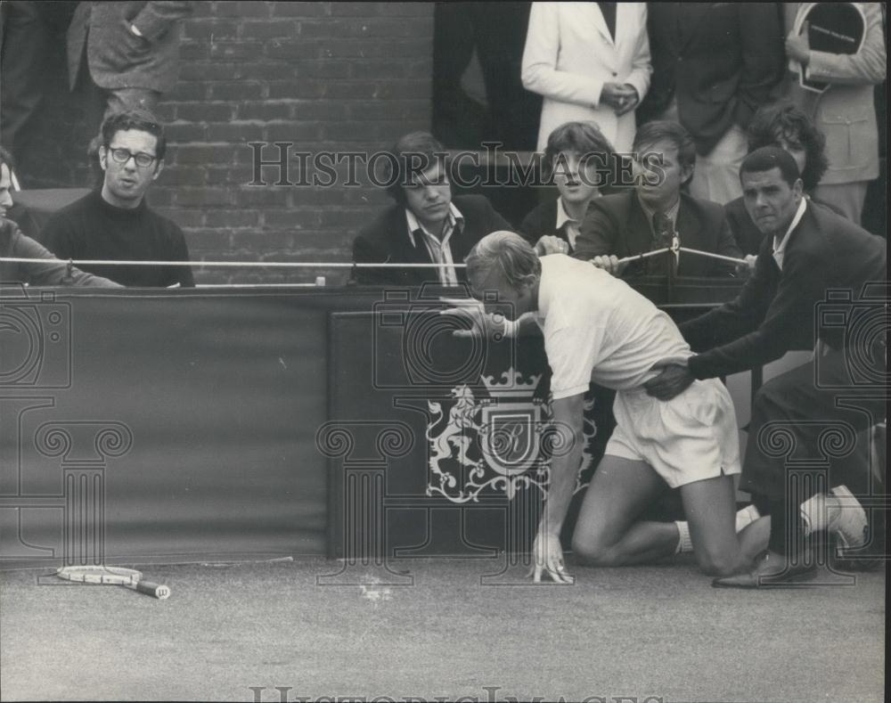 1971 Press Photo Tennis Player Stan Smith, Queen&#39;s Club - Historic Images