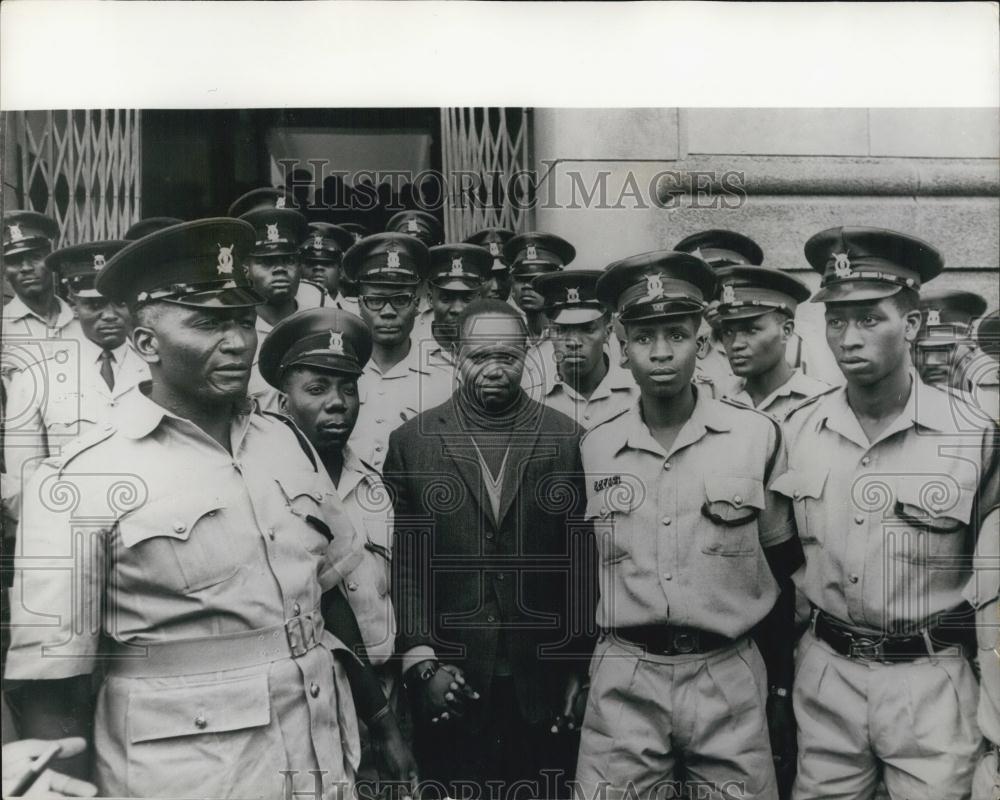 1972 Press Photo Gideon Nunyao Mutiso Charged With Treason Against Kenya - Historic Images