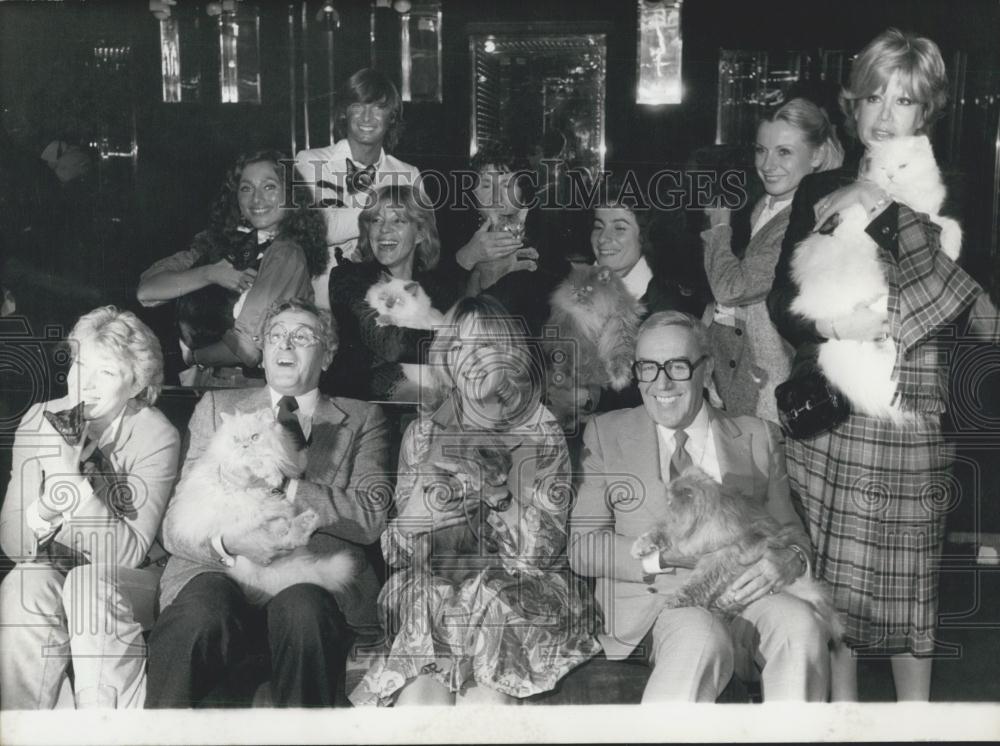 1981 Press Photo Le Chat Club de Paris, L&#39;Exposition Feline Internationale - Historic Images