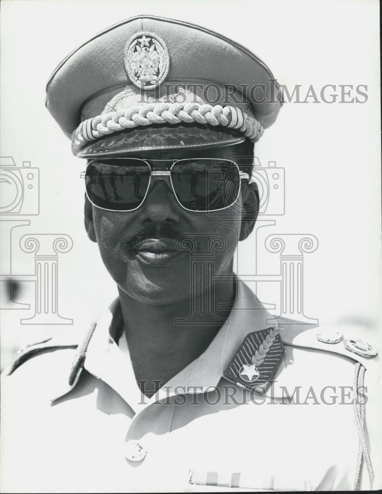 Press Photo Vice President of Somalia,Colonel Mohamed Ali Samatar - Historic Images