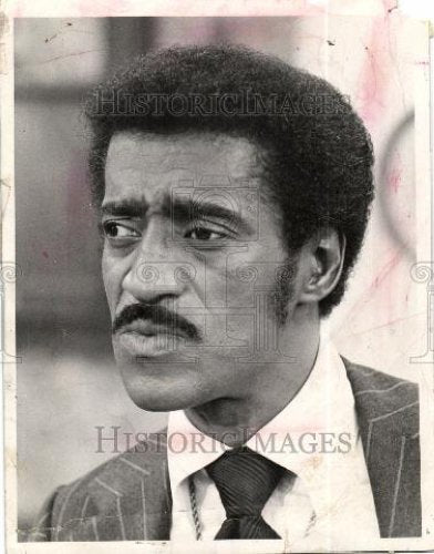 1974 Press Photo Sammy Davis Jr. - Historic Images