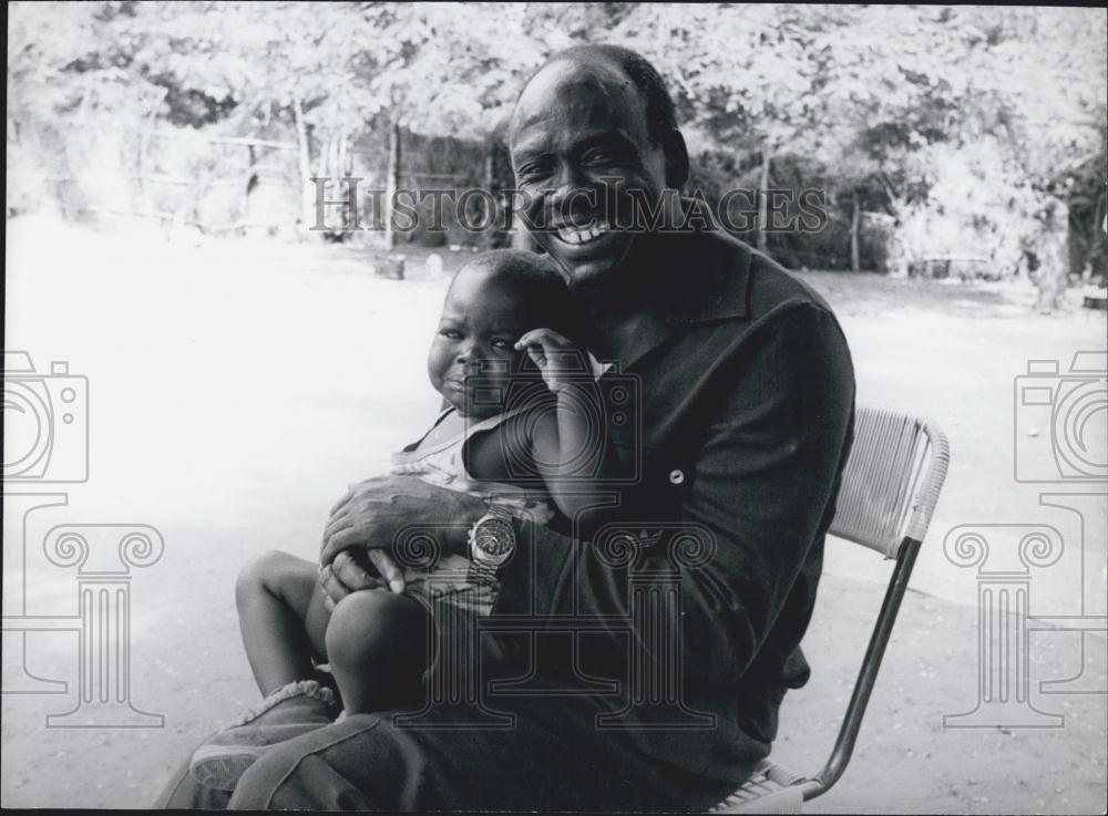 Press Photo General Mustafa Adrisi Former VP &amp; Defense Minister in Sudan - Historic Images