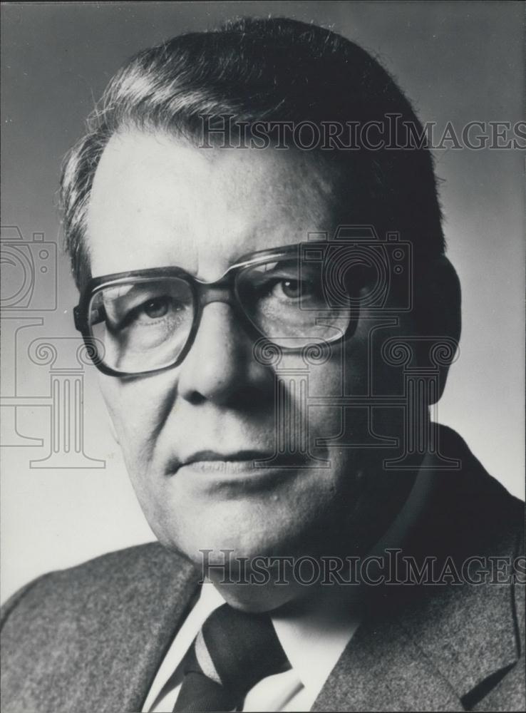 Press Photo West Germany Chairman of the Rhineland,Heinrich Koppler - Historic Images