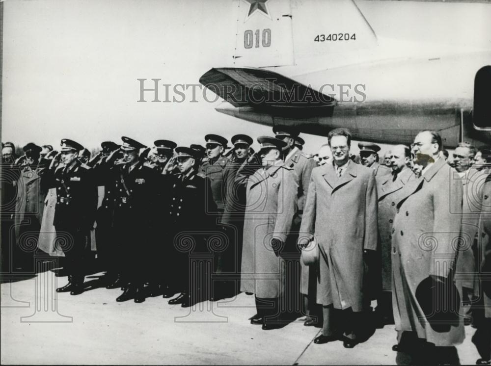 1955 Press Photo Celebrations of the Eastern Zone of Germany - Historic Images