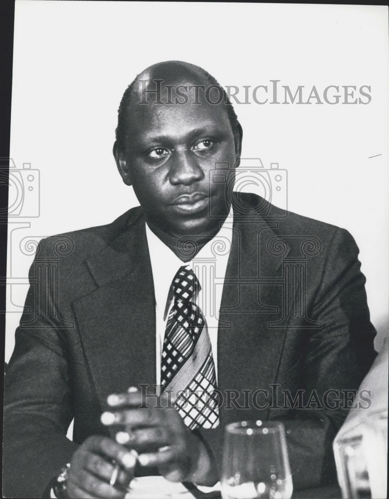 Press Photo J. Atteker Ejlau Ugandan Minister Information National Guidance - Historic Images