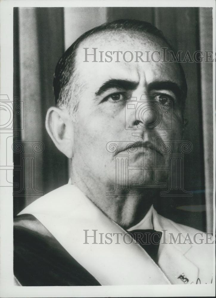 1964 Press Photo President Roberto Chiari Suspends Relations With United Nations - Historic Images