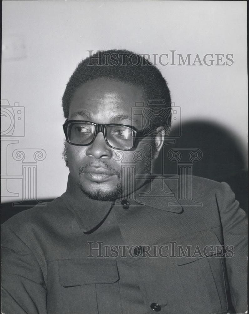 Press Photo Dr. Johnny Eduardo Member of FNLA Angolan Liberation Movement - Historic Images