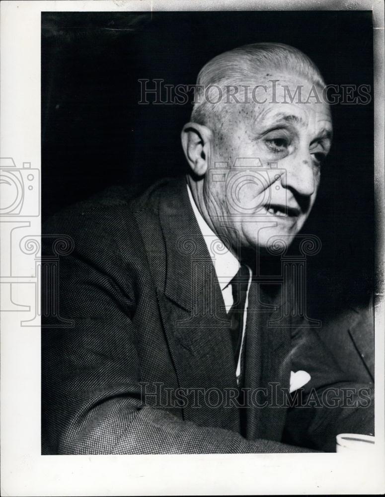 1963 Press Photo Dr Arturo Illia During Argentine Presidential Elections - Historic Images