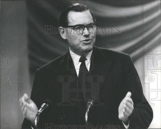 1962 Press Photo Chancellor of the Exchequer, Mr. Reginald Maudling - Historic Images