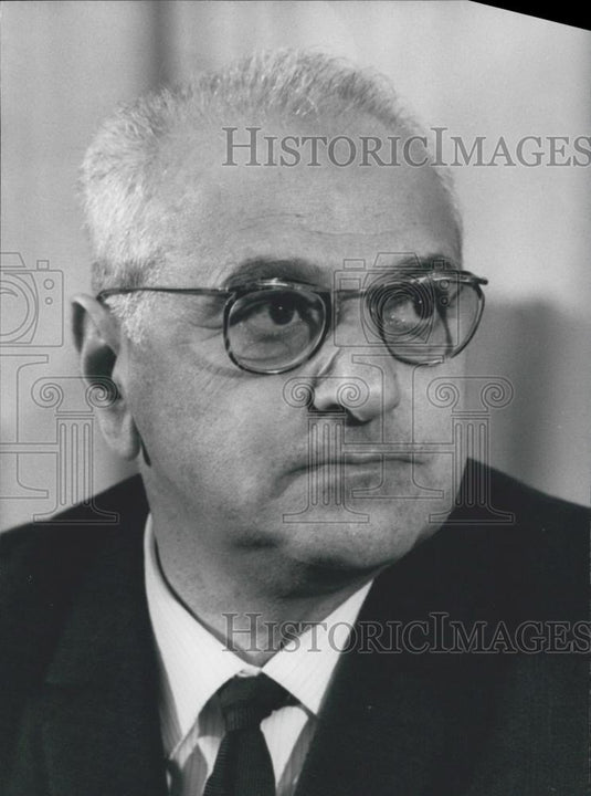 1968 Press Photo Mr. S. Artsimovic. ,Vice Director of USSR's Nuclear Institute - Historic Images