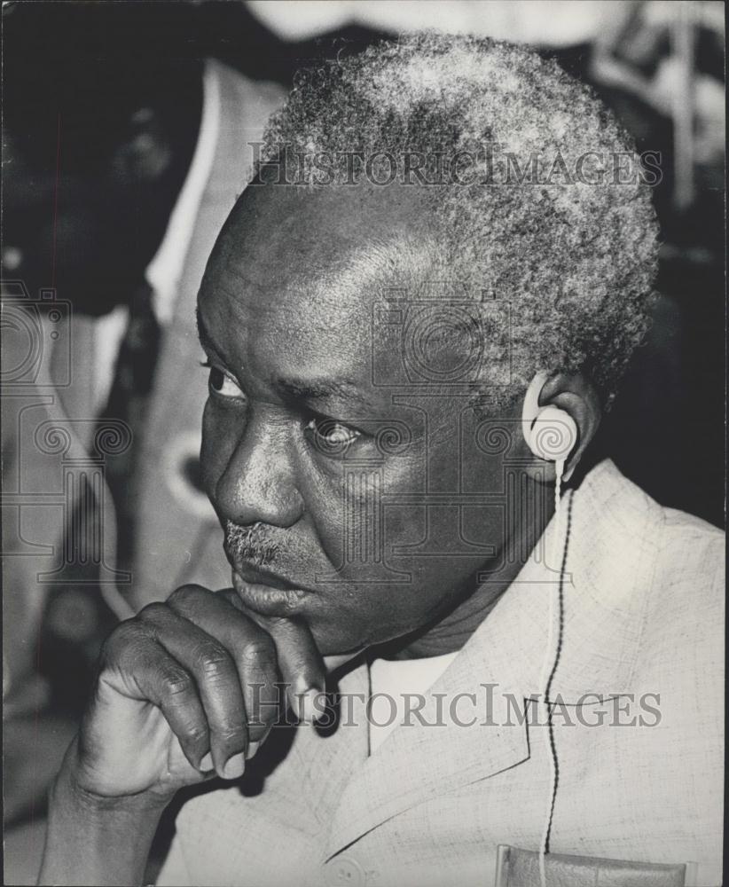 Press Photo President of Tanzania ,Julius Kambarage Nyerere - Historic Images