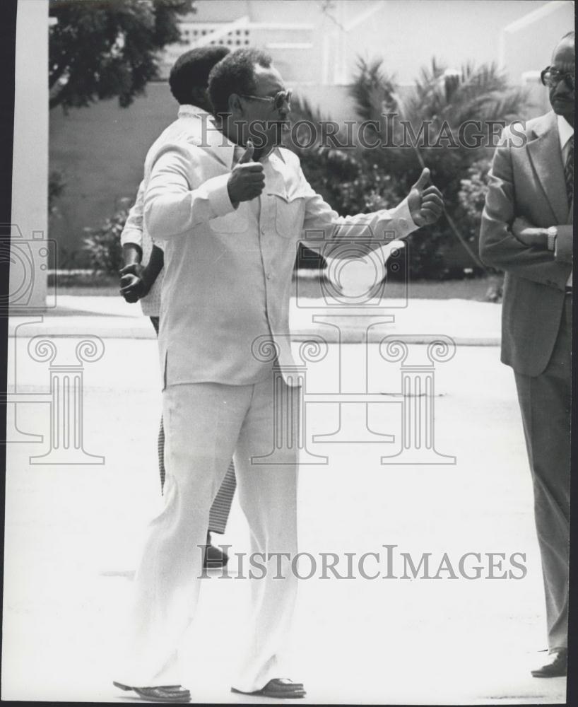 1978 Press Photo President Nimeiri of Sudan - Historic Images