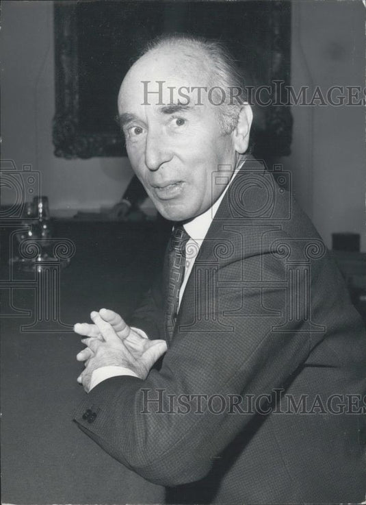 1973 Press Photo Mr. Horace Phillips, CMG, British Ambassador - Historic Images