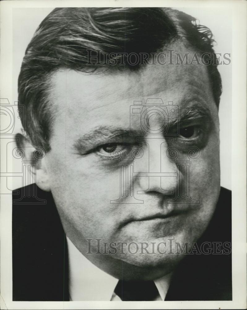 1967 Press Photo Dr. Franz Josef Strauss CSU Federal Minister Finance - Historic Images