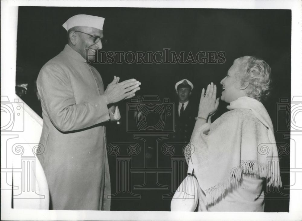 1958 Press Photo Mr. Moraji Desai Indian Finance Minister - Historic Images