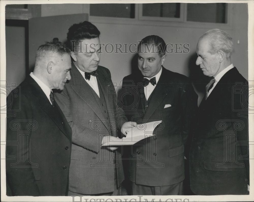 1954 Press Photo Intl Course on Criminology in Britain - Historic Images