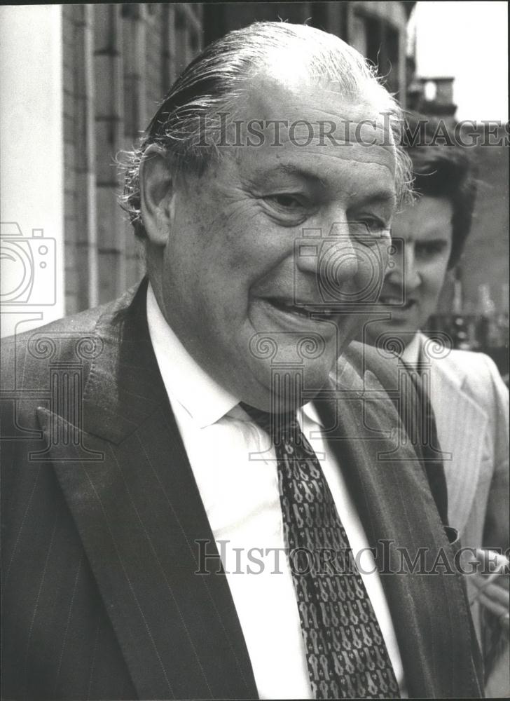 1977 Press Photo House of Commons, Reginald Maudling - Historic Images