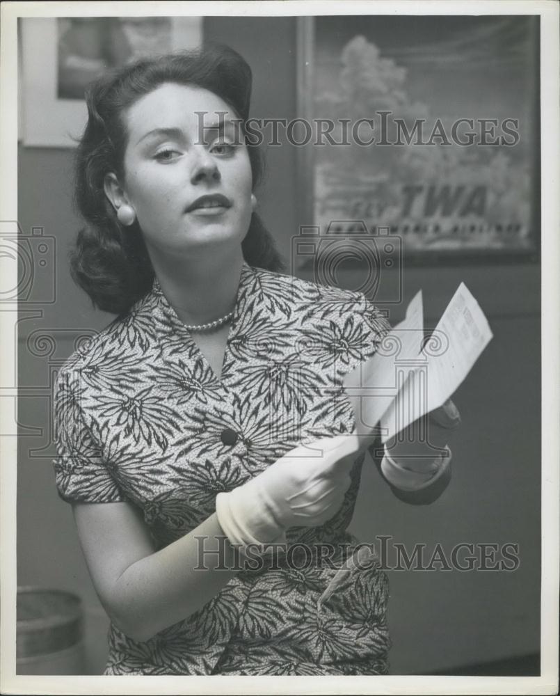 Press Photo Singer Virginia Page - Historic Images