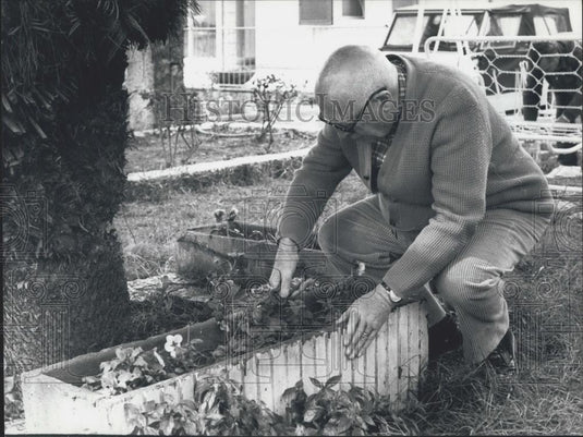 Press Photo Pietro Nenni.Italian Socialist - Historic Images
