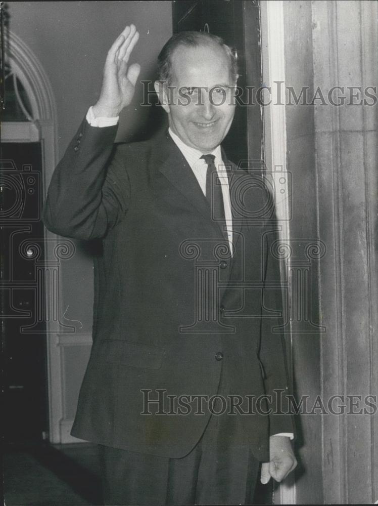 1968 Press Photo Ulster Prime Minister Captain Terence O&#39;Neill Downing Street - Historic Images