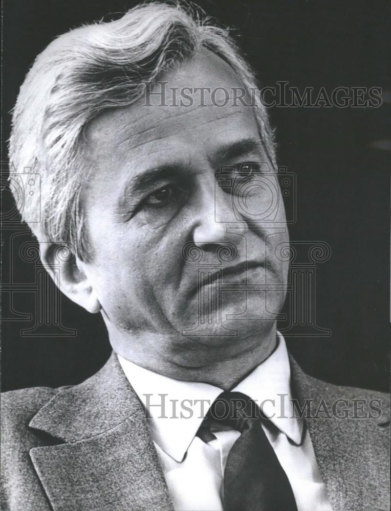 1974 Press Photo Richard Von Weizsacker Candidate Presidency Christian Union - Historic Images