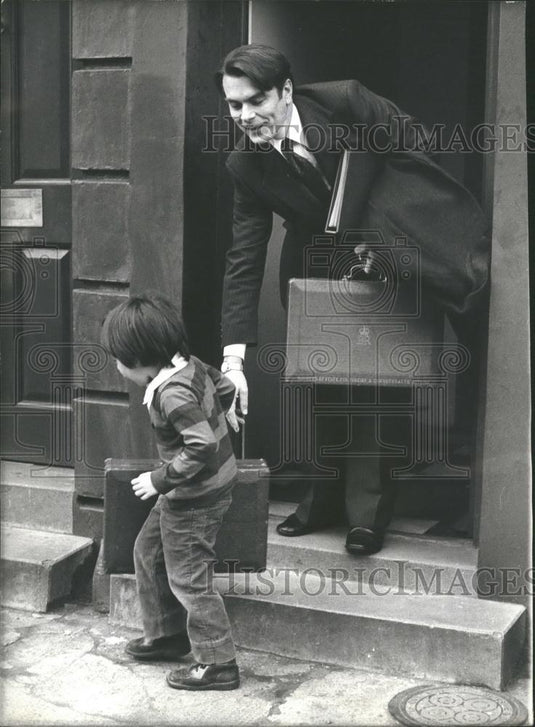 1977 Press Photo Foreign Secretary Dr David Owen - Historic Images