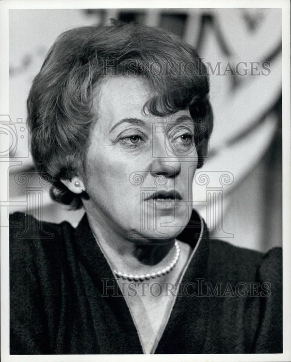 Press Photo Flora MacDonald ,Canadian Foreign Minister - Historic Images