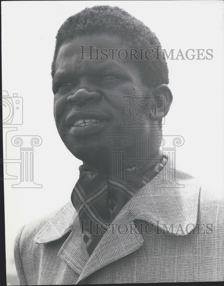 Press Photo Lt. Col. Sabuni Uganda Minister For Industry & Power - Historic Images