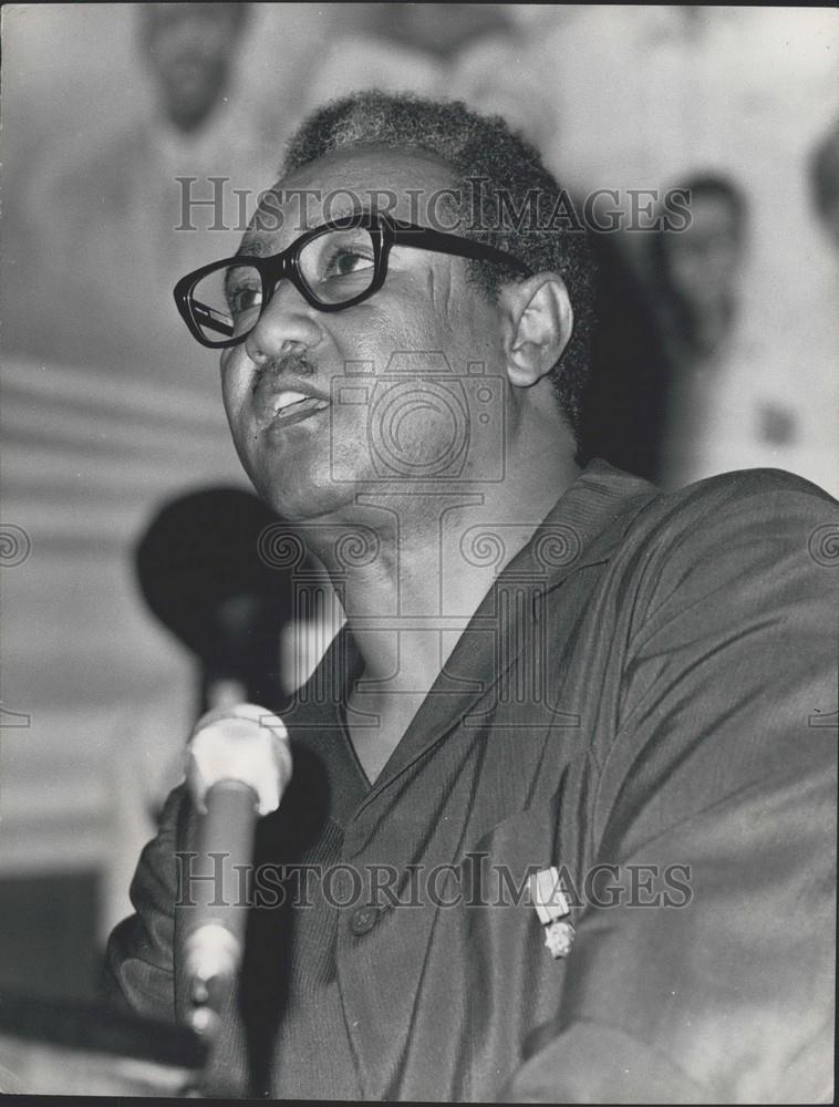 1974 Press Photo Ja'Afer Mohamed Al-Nimeiry, President Of Sudan - Historic Images