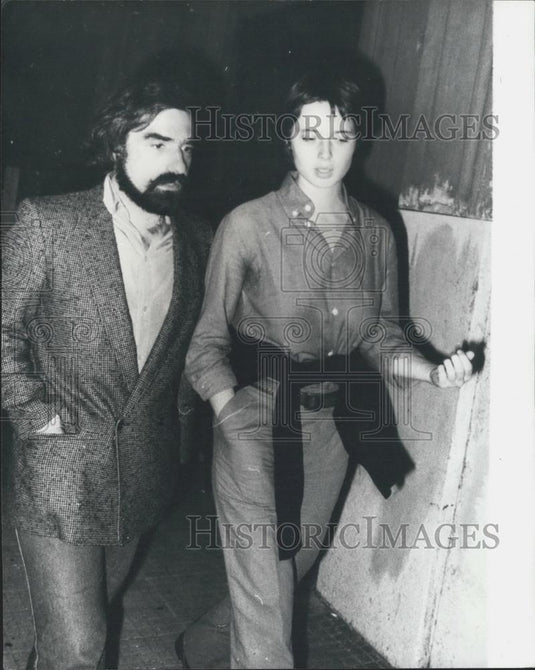 1979 Press Photo Isabella Rossellini and Martin Scorsese - Historic Images