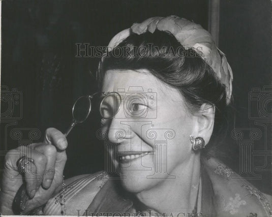 1958 Press Photo Countess of Mayo British Interplanetary Society conference - Historic Images
