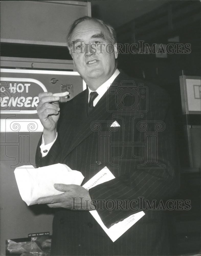 1975 Press Photo William Whitelaw,deputy leader of the Conservative Party - Historic Images