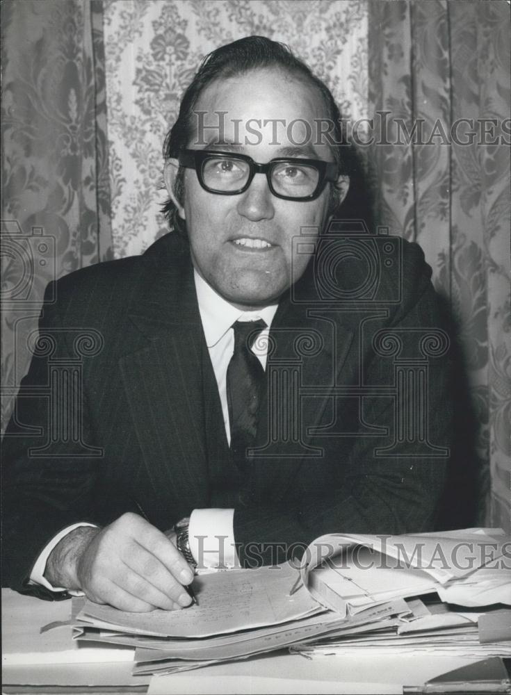 1974 Press Photo Alex Lyon Appointed New Minister of State - Historic Images