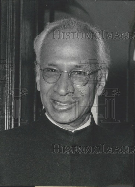1960 Press Photo Sarvapali Radhakrishnan,Vp of India and writer - Historic Images