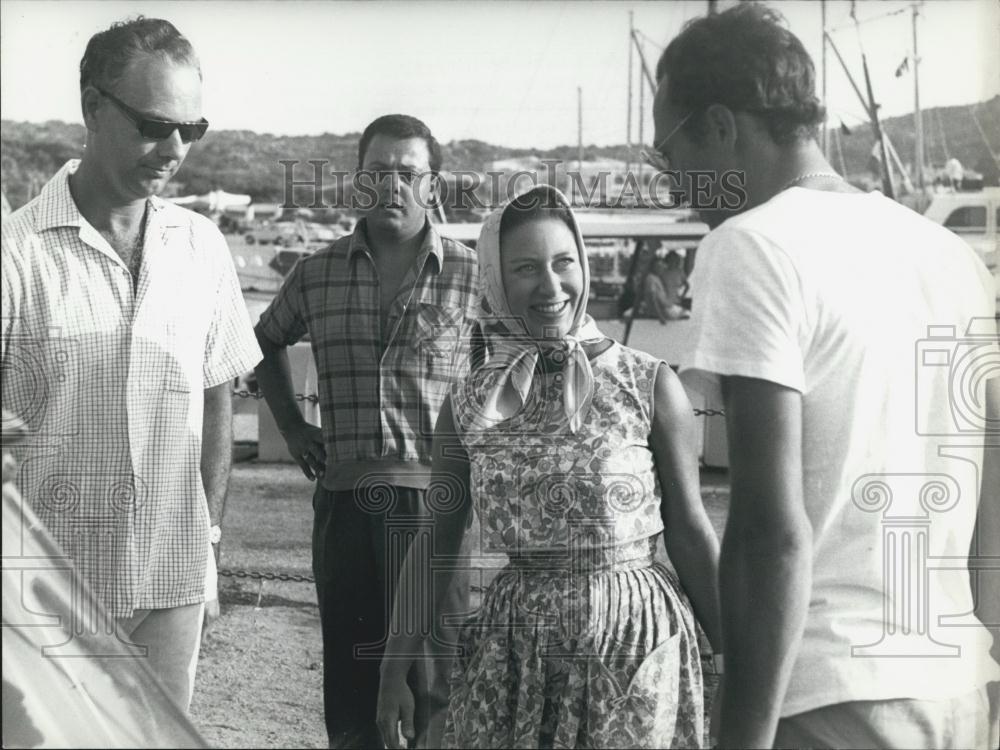 1967 Press Photo Princess Margareth in Sardinia - Historic Images