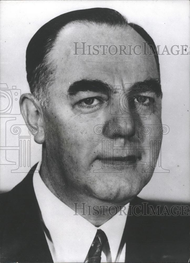 1966 Press Photo South Africa's seventh Prime Minister,Balthazar John Vorster - Historic Images