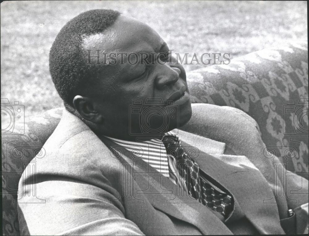 Press Photo President Idi Amin of Uganda - Historic Images