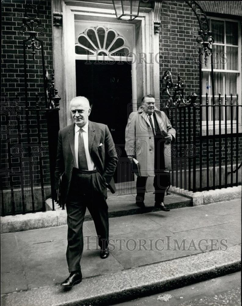 1968 Press Photo Foreign secretary,Mr. Michael Stewart - Historic Images