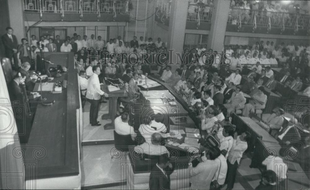 1970 Press Photo --President Ferdinand E. Marcos of Philippines - Historic Images