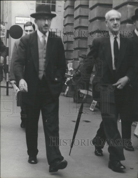 Press Photo Mr. J. Melhuish &Mr. F.E. Wadsworth - Historic Images