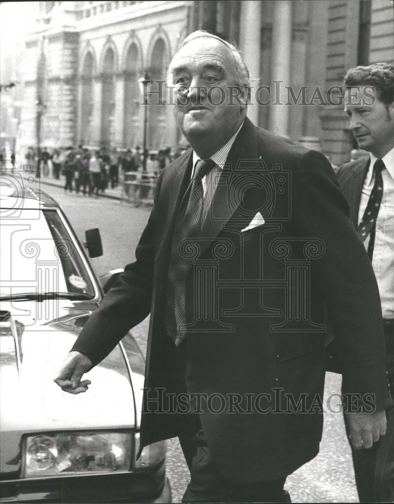 1979 Press Photo Home Secretary Mr. Wilie Whitelaw - Historic Images