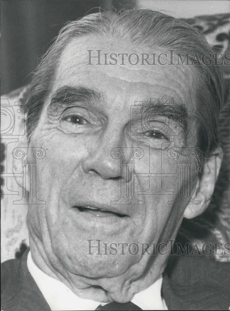 1980 Press Photo World&#39;s Richest Man ,Daniel K. Ludwig - Historic Images