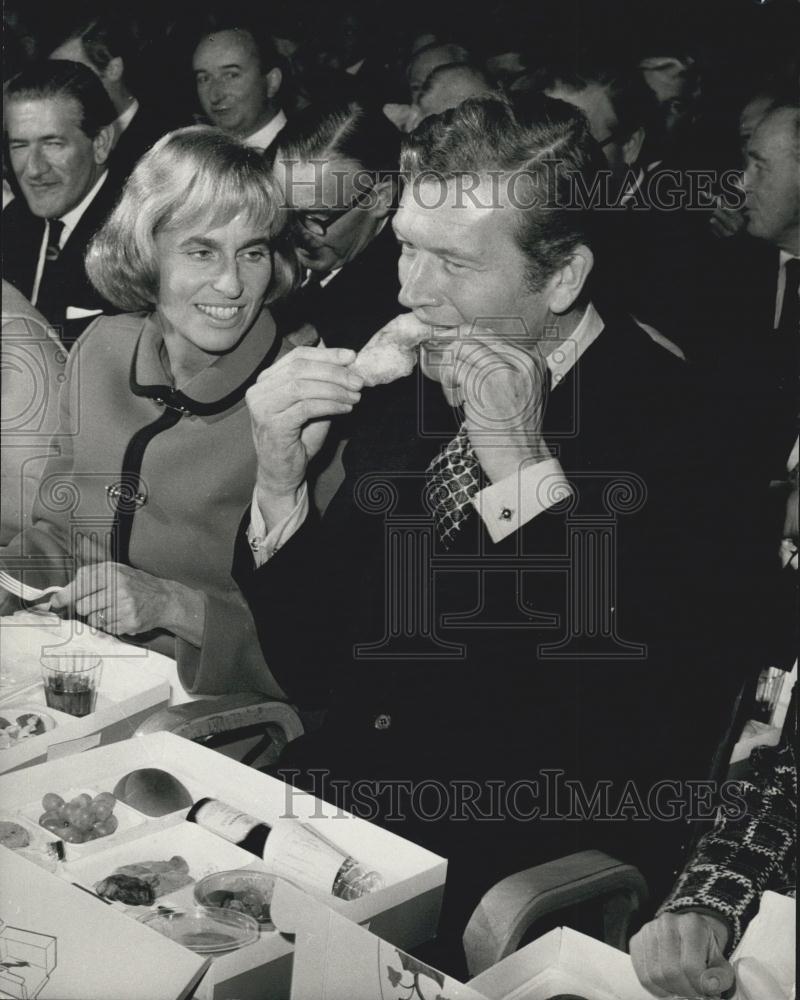 1970 Press Photo New York&#39;s Mayor John Lindsay and his wife - Historic Images