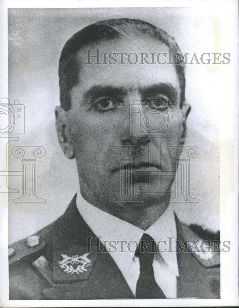 1963 Press Photo Lieut. Gen. Benjamin Menendez of Argentina - Historic Images