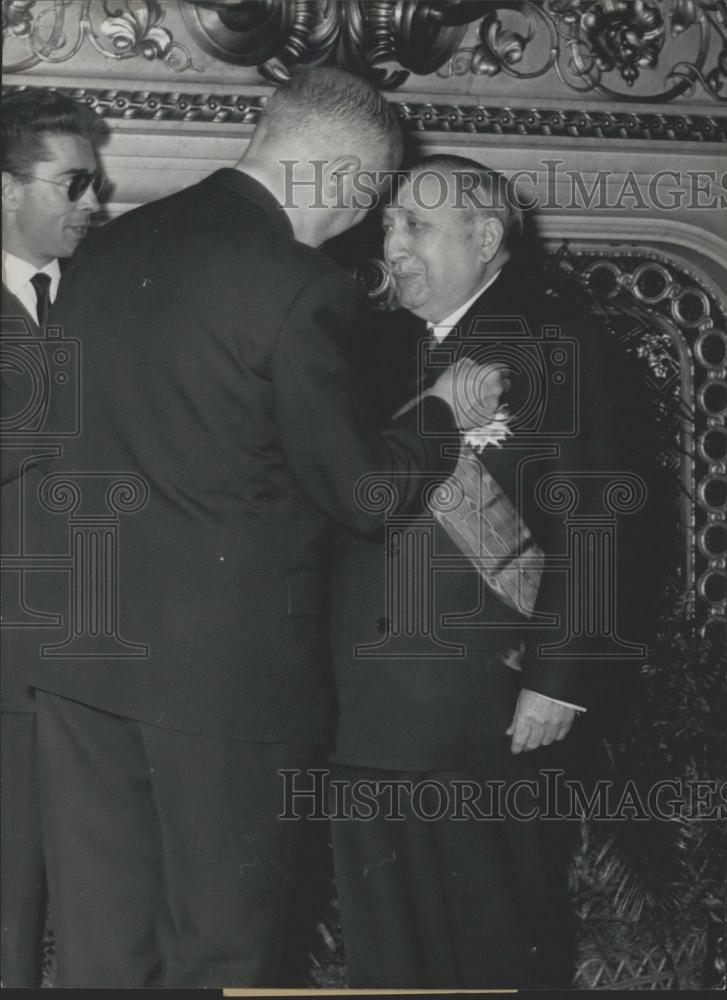 1958 Press Photo M Nordling, Swedish Consul in Paris - Historic Images