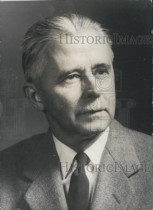 1967 Press Photo Dr. Haldan Keffer Hartline, 1967 Nobel Prize Winner, Medicine - Historic Images
