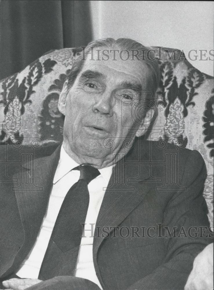 1980 Press Photo ,Daniel K.Ludwig ,World's Richest Man - Historic Images